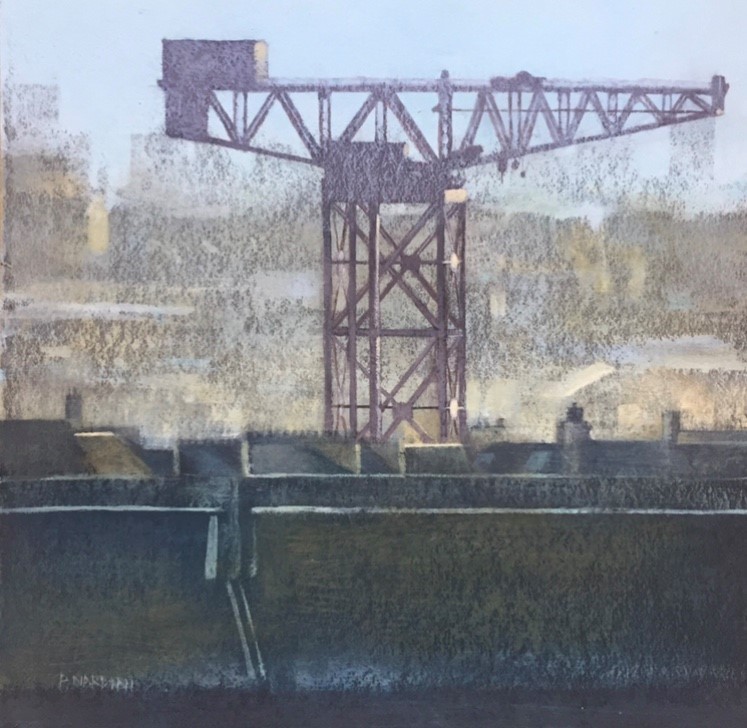 'Finnieston Crane' by artist Peter Nardini